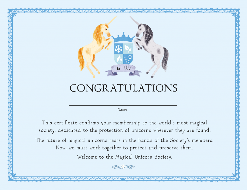 Magical Unicorn Society Official Handbook - Macmillan