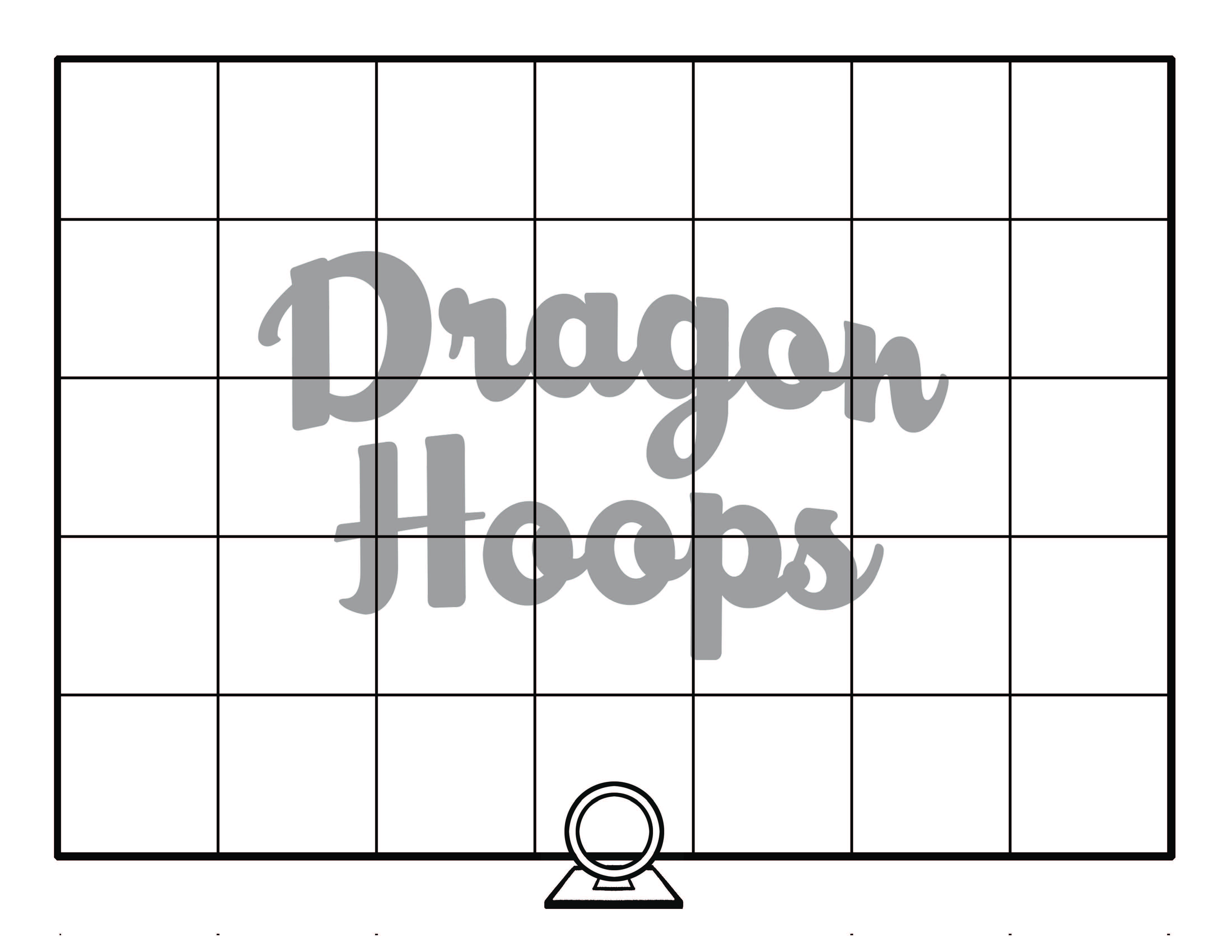 Dragon Hoops Game Board Dragon Hoops Game Board