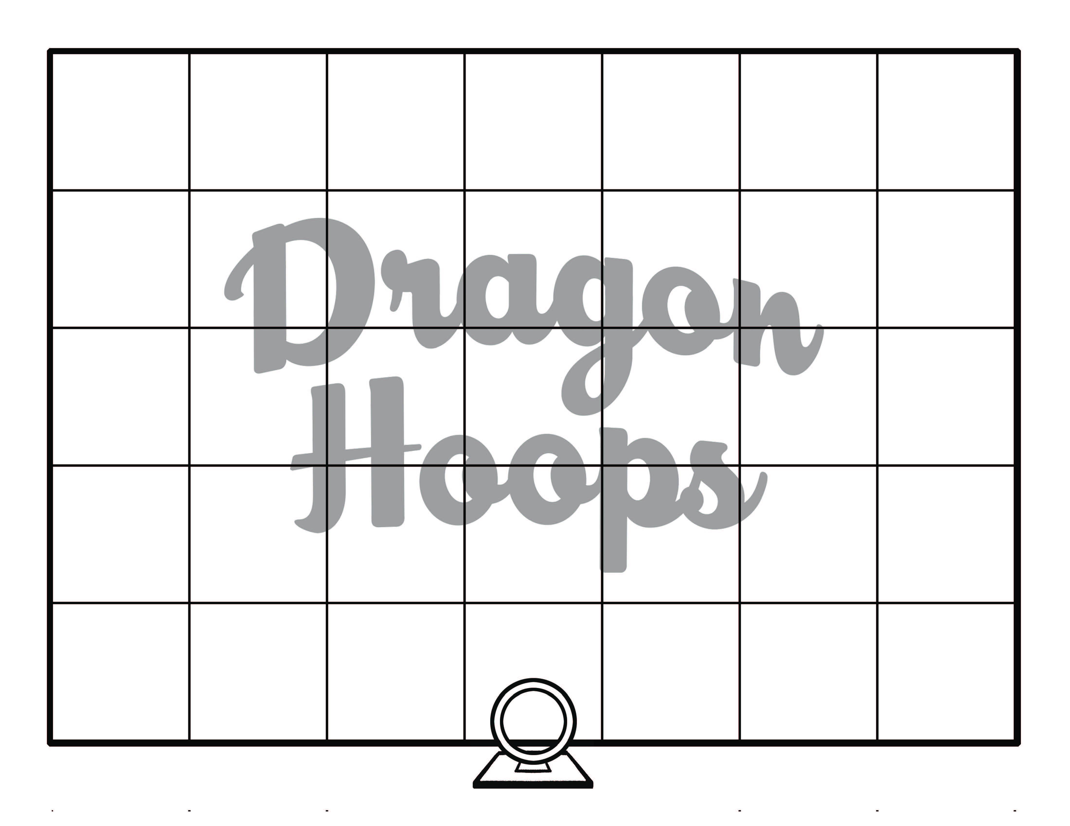 Dragon Hoops Game Board